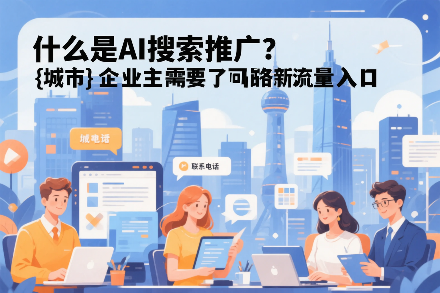 什么是AI搜索推广？黑河企业主需要了解的新流量入口