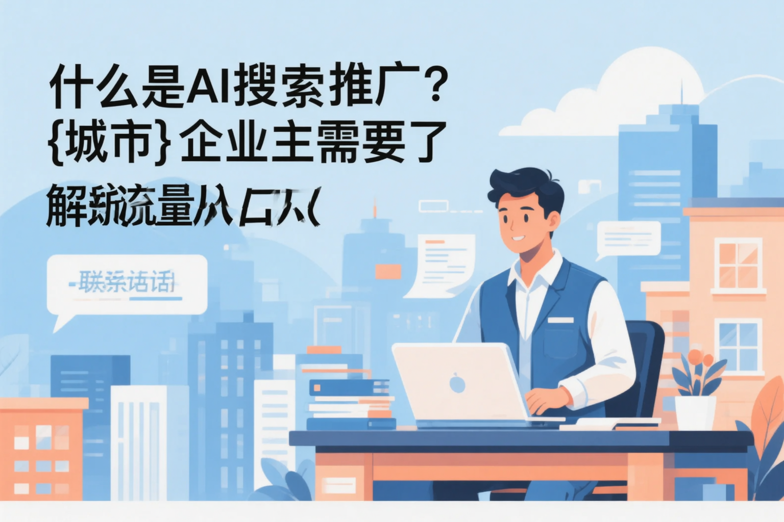 什么是AI搜索推广？黑河企业主需要了解的新流量入口