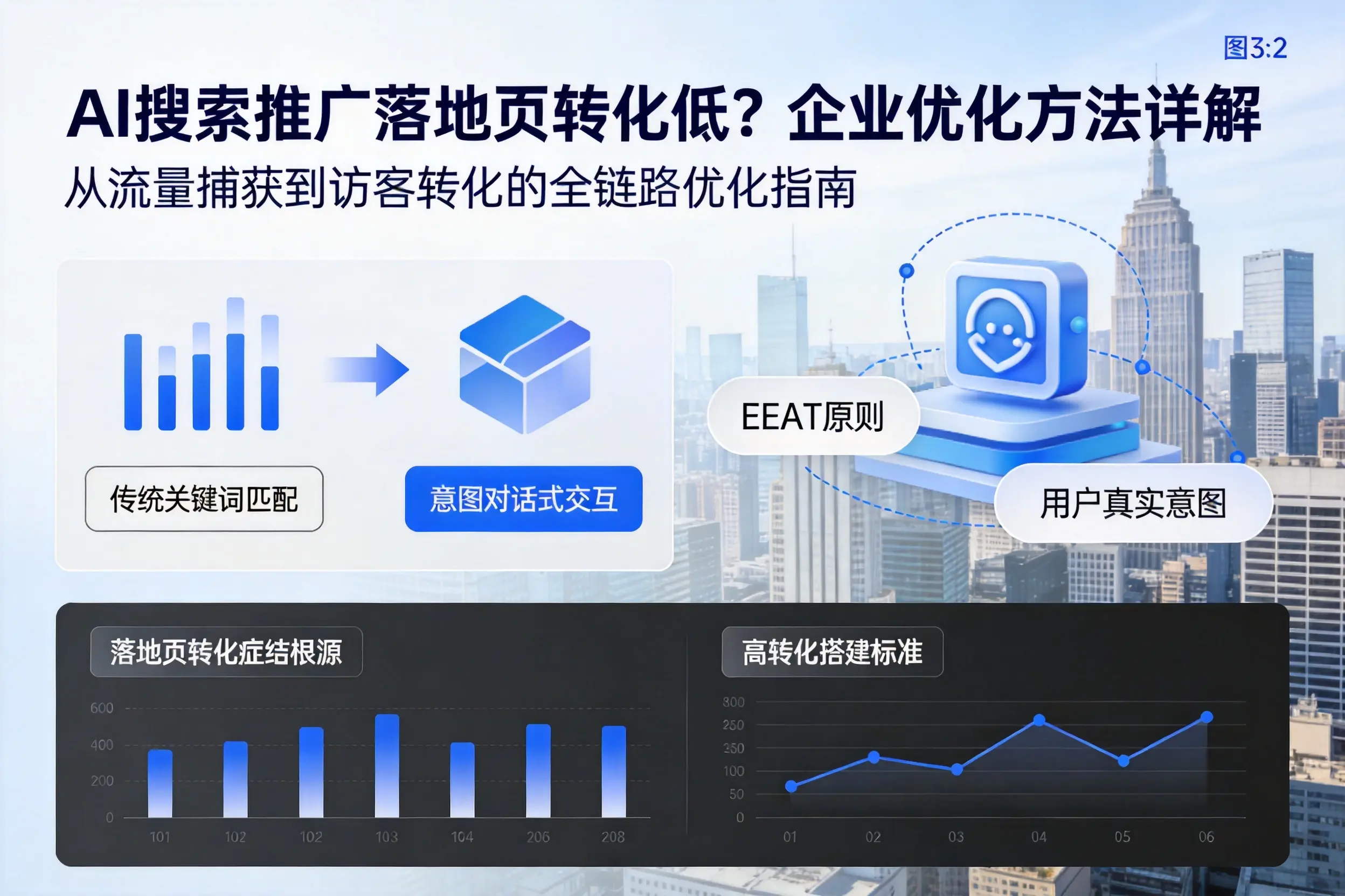 AI搜索推广落地页转化低？黑河企业优化方法详解
