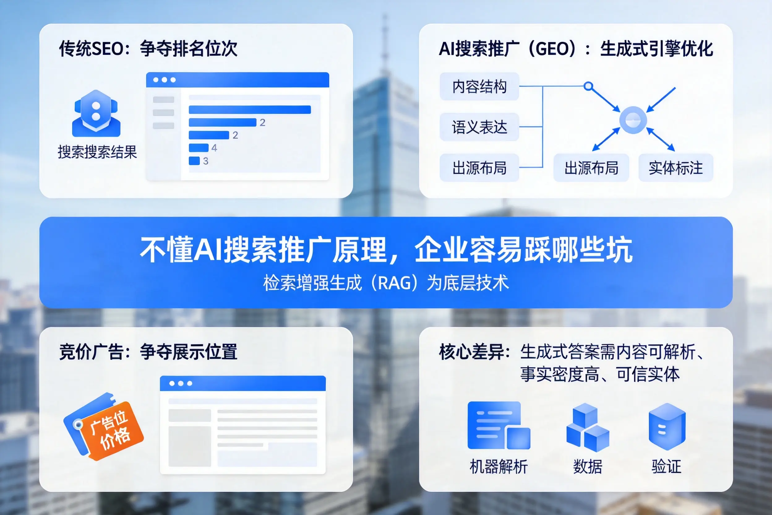 不懂AI搜索推广原理，黑河企业容易踩哪些坑
