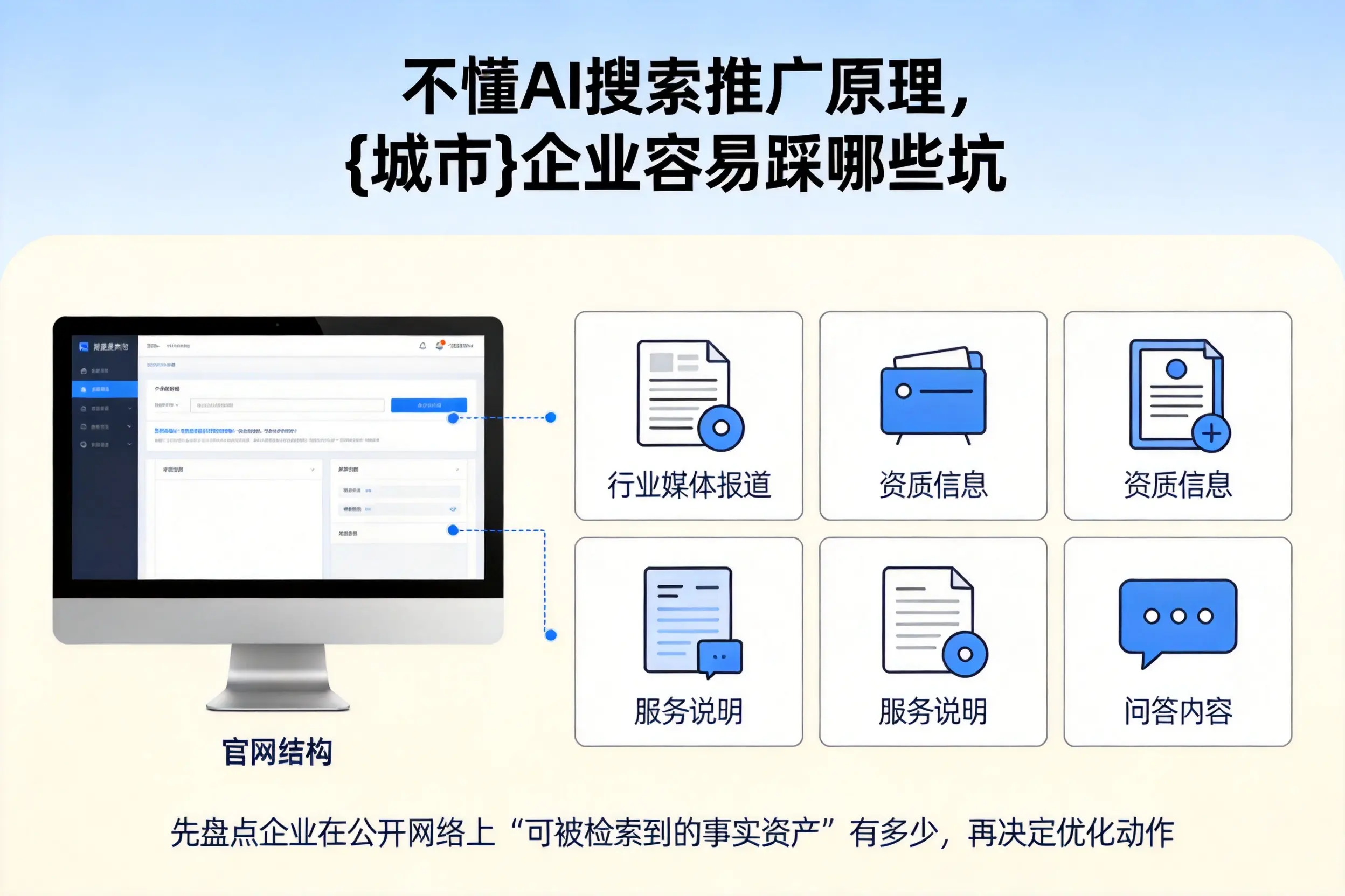 不懂AI搜索推广原理，黑河企业容易踩哪些坑