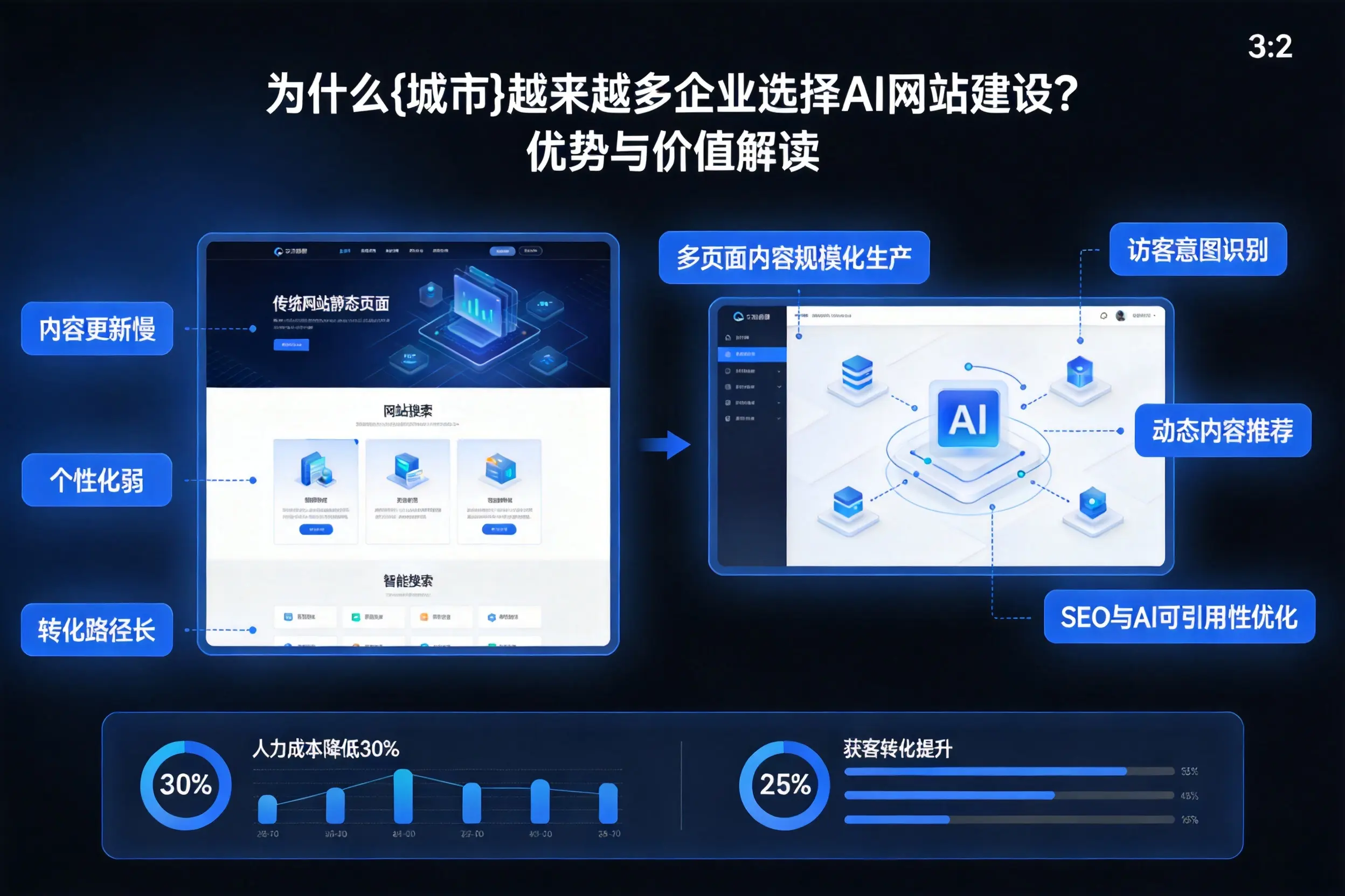 为什么黑河越来越多企业选择AI网站建设？优势与价值解读