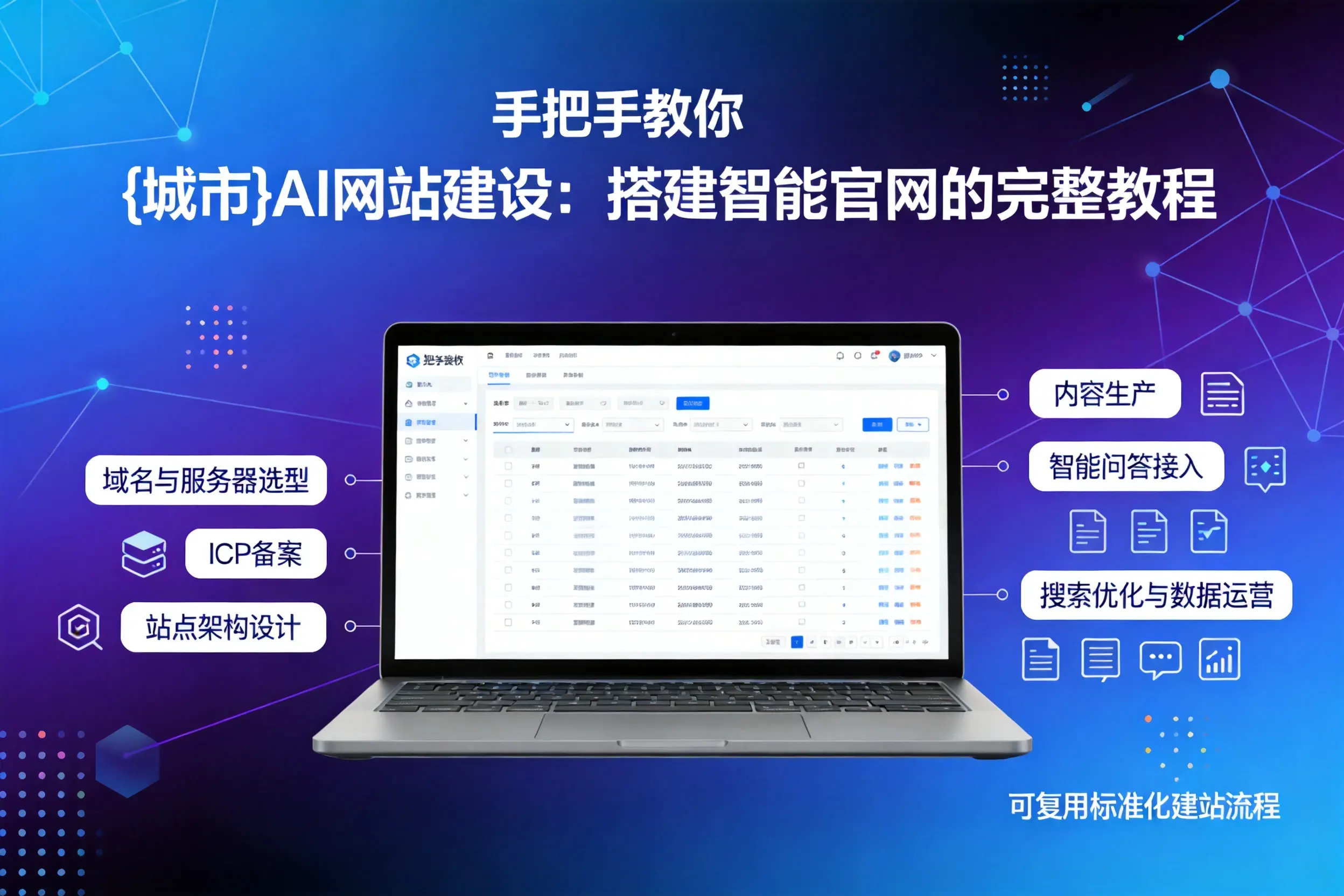 手把手教你黑河AI网站建设：搭建智能官网的完整教程