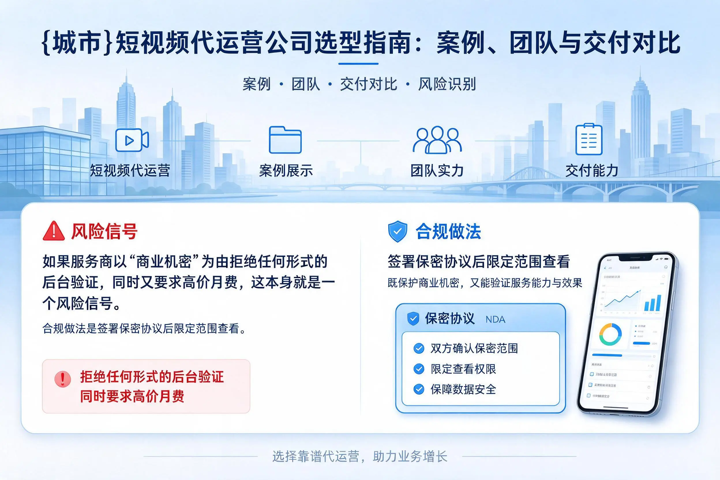 黑河短视频代运营公司选型指南:案例、团队与交付对比