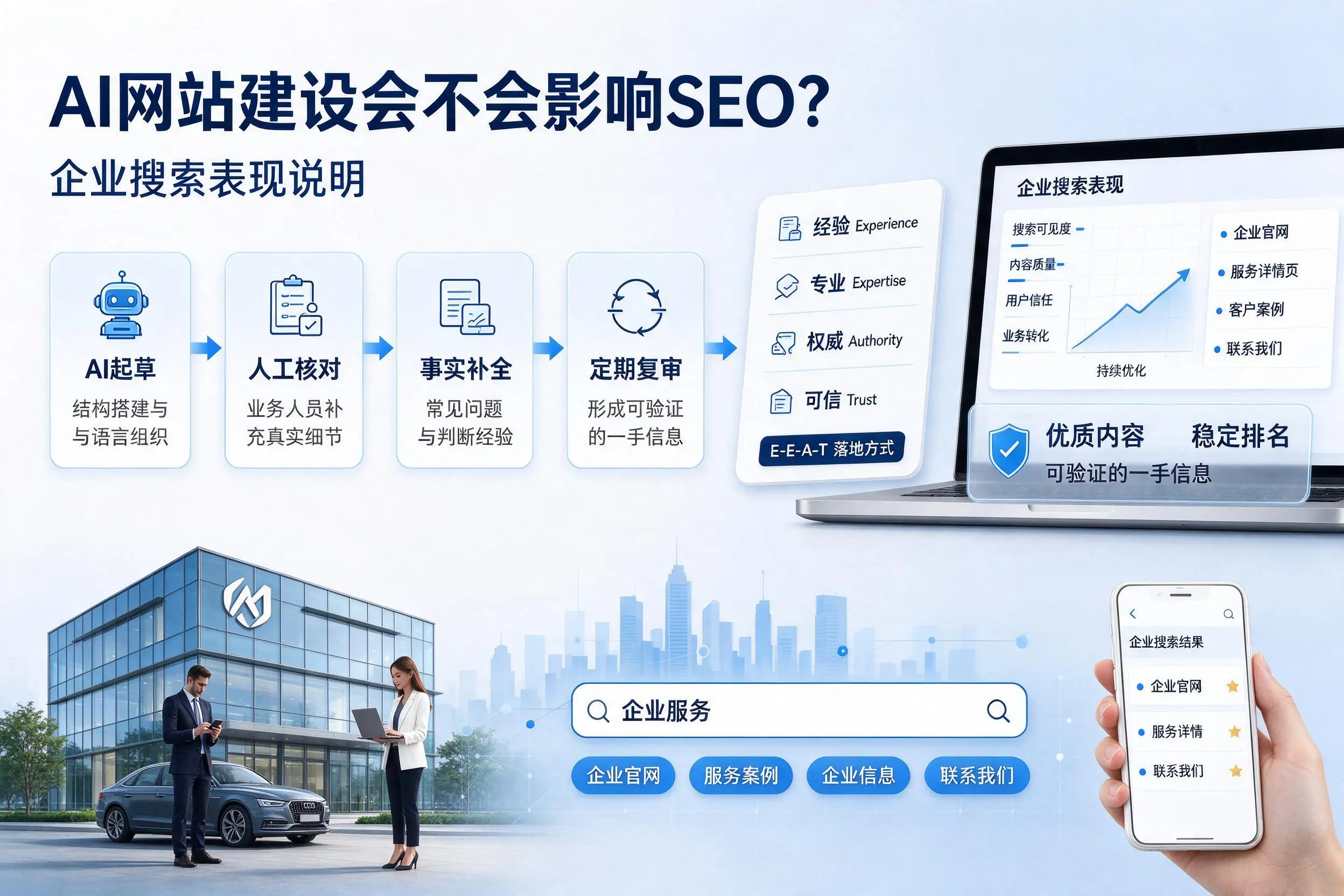 AI网站建设会不会影响SEO？黑河企业搜索表现说明