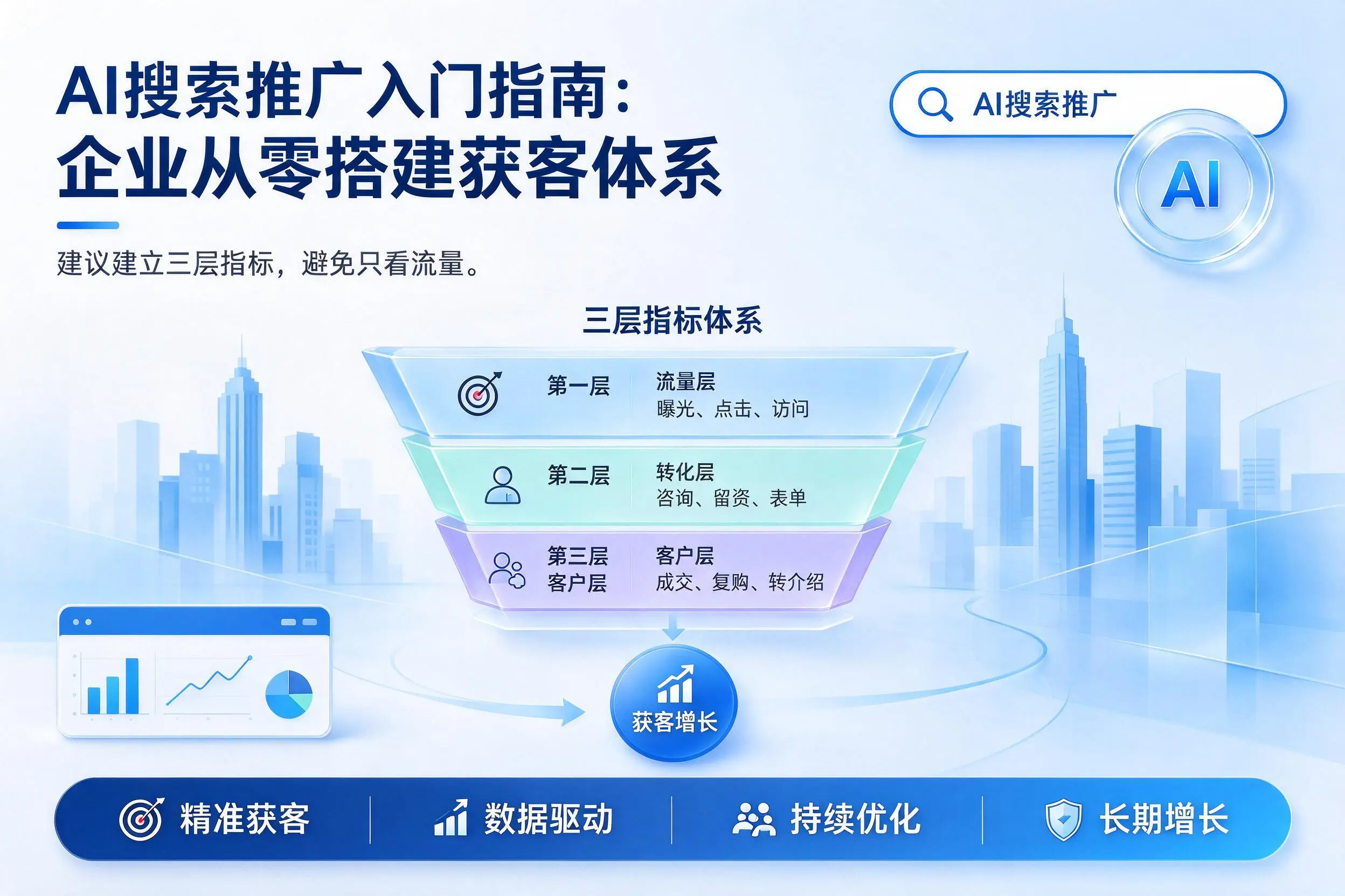 AI搜索推广入门指南:黑河企业从零搭建获客体系